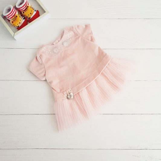Vestido Plush Palorosa Marca Limonada 3 M Estado Tiki taka