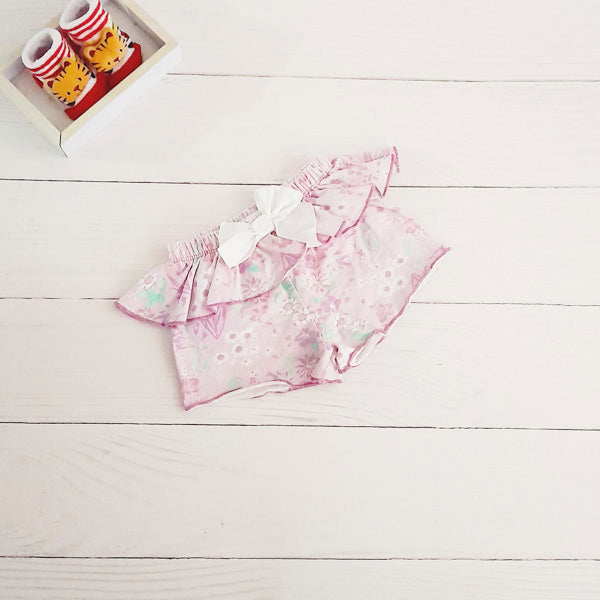 Short Algodón Lila Marca Otra 3 M Estado Tiki taka