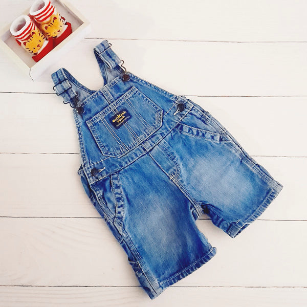 Jardinera Mezclilla Azul Marca Osh kosh 12 M Estado Tiki taka