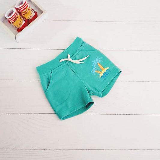 Short Algodón Verde Marca Chess 9 M Estado Tiki taka