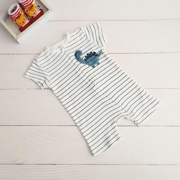 Enterito Algodón Rayas Marca Tribu 3-6 M Estado Tiki taka