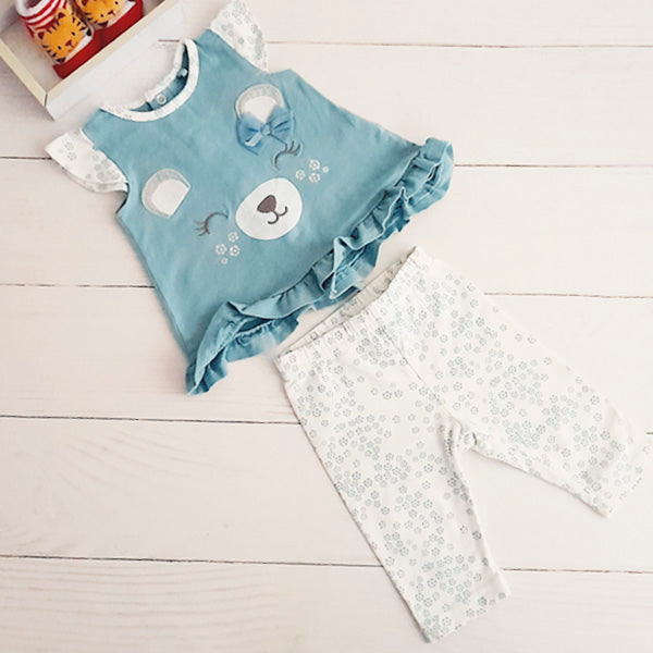 Conjunto Algodón Diseños Marca Limonada 3 M Estado Tiki taka