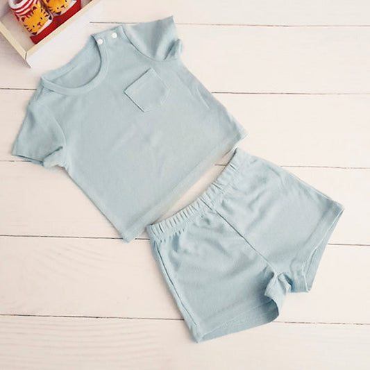 Conjunto Algodón Verde Marca Shein 6-9 M Estado Tiki taka