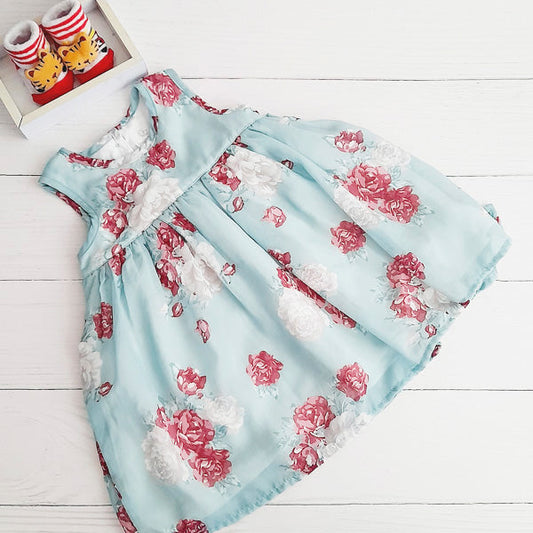 Vestido Tela Multicolor Marca Limonada 18 M Estado Tiki taka