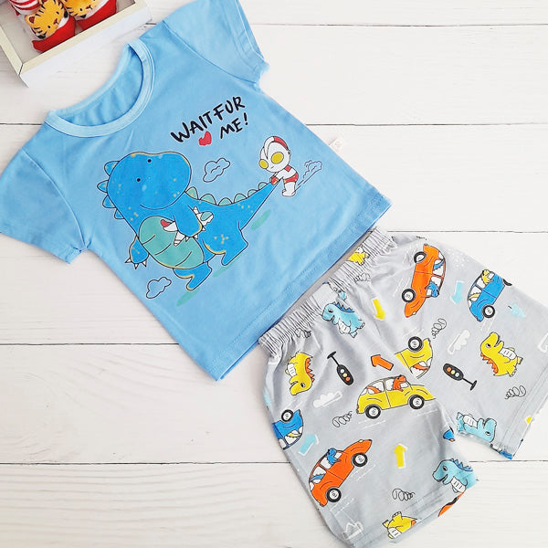 Pijama Algodón Diseños Marca Genérica 18-24 M Estado Tiki taka