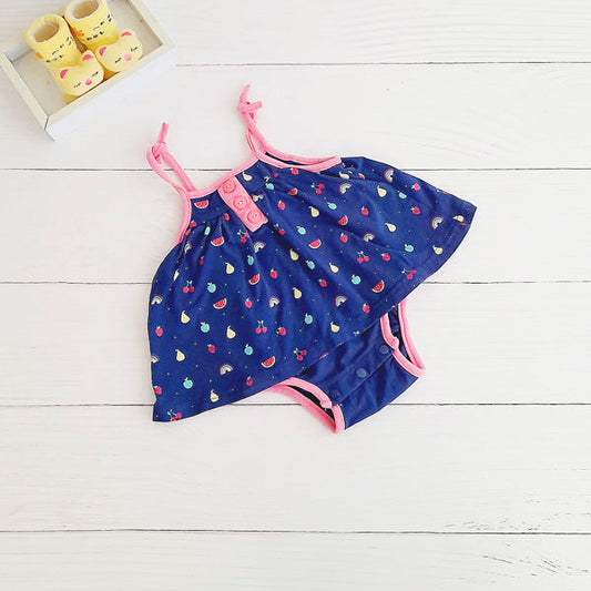 Body vestido Algodón Multicolor Marca 4kids 3 M Estado Tiki taka