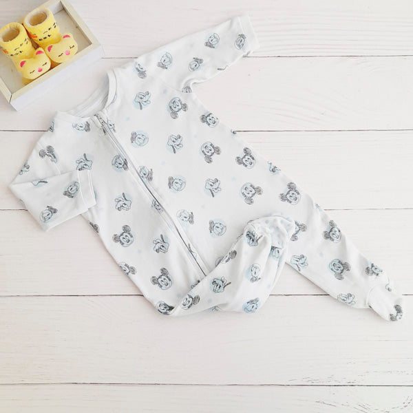 Pijama Algodón Diseños Marca Colloky 3-6 M Estado Casi tiki