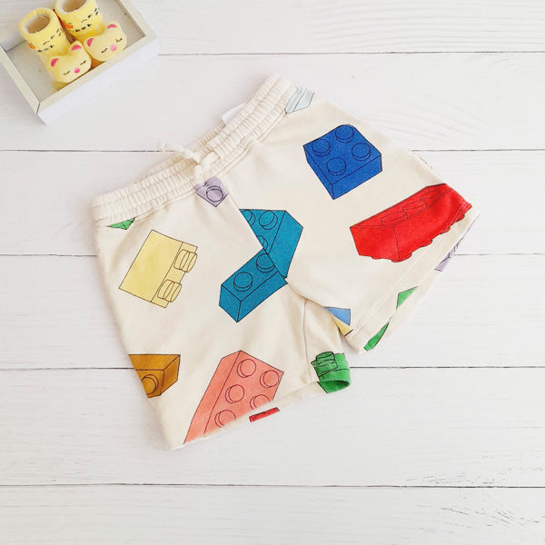 Short Algodón Diseños Marca Hym 4 A Estado Casi tiki