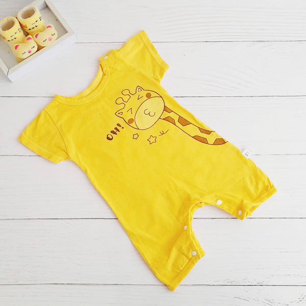 Enterito Algodón Amarillo Marca Genérica 6 M Estado Casi tiki