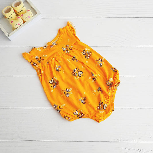 Body Algodón Amarillo Marca Old Navy 3-6 M Estado Tiki taka