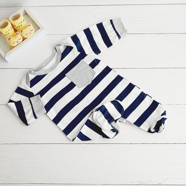 Osito Algodón Rayas Marca Otra 0-3 M Estado Casi tiki