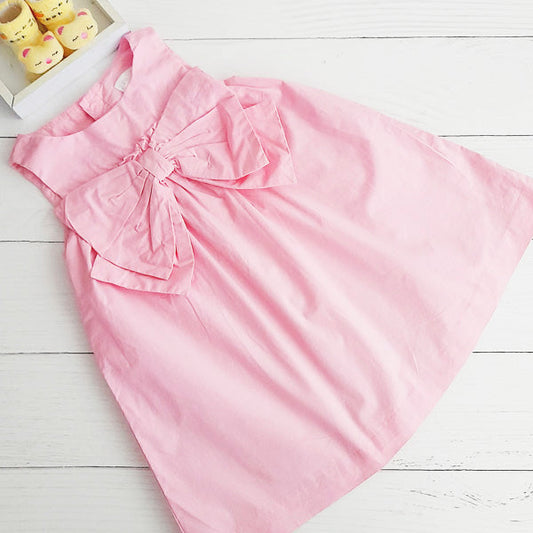 Vestido Algodón Rosa Marca Zara 3 A Estado Casi tiki
