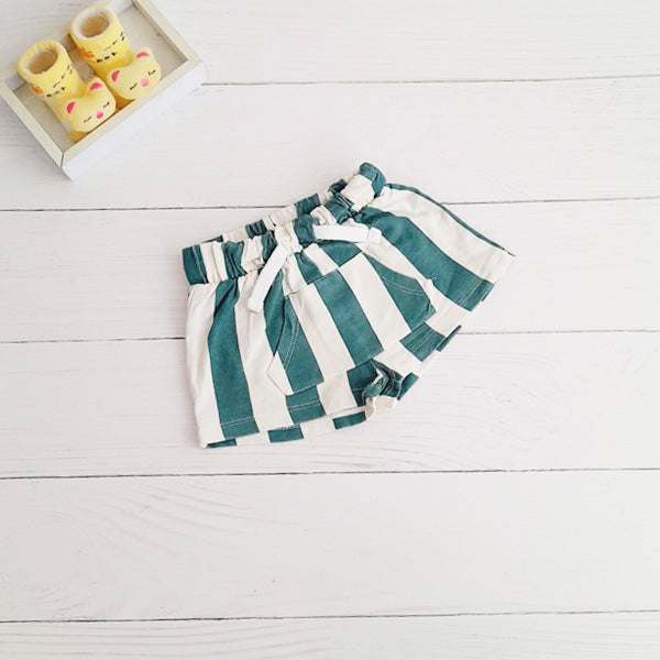 Short Algodón Rayas Marca Tribu 9 M Estado Tiki taka