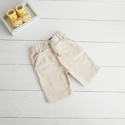 Short Algodón Beige Marca Otra 0-3 M Estado Casi tiki