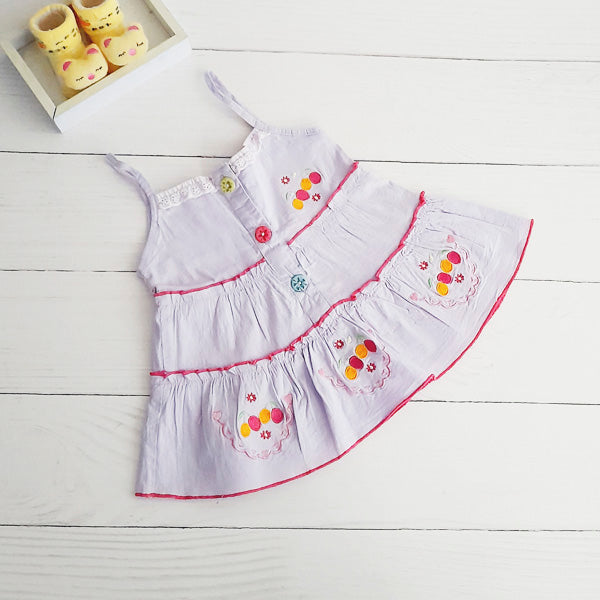 Blusa Algodón Lila Marca Genérica 18 M Estado Casi tiki
