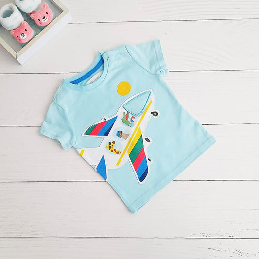 Polera Algodón Diseños Marca Boulevard 6 M Estado Casi tiki