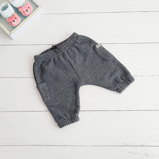 Buzo  Algodón Gris Marca Baby harvest 0-3 M Estado Tiki taka