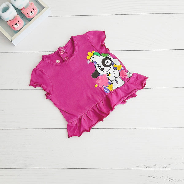 Polera Algodón Diseños Marca Otra 6-9 M Estado Tiki taka