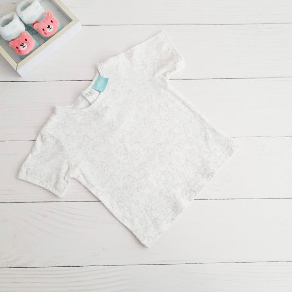 Polera Algodón Diseños Marca Disney 6-9 M Estado Tiki taka