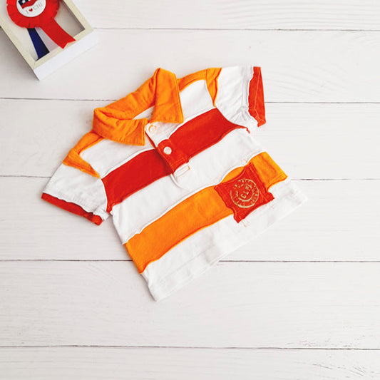 Polera Algodón Rayas Marca Otra 6 M Estado Tiki taka