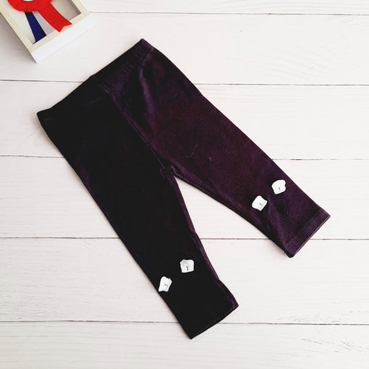 Calza Algodón Gris Marca Tedmimak 9-12 M Estado Tiki taka