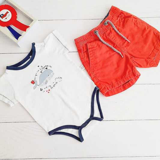 Pack Algodón Multicolor Marca Otra 6-9 M Estado Casi tiki