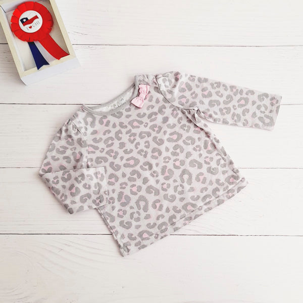 Polera Algodón Diseños Marca Jumping beans 12 M Estado Tiki taka