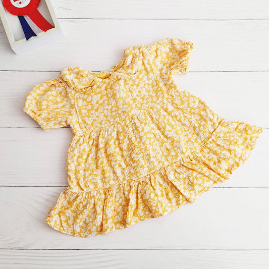 Vestido Algodón Diseños Marca Primark 3-6 M Estado Tiki taka