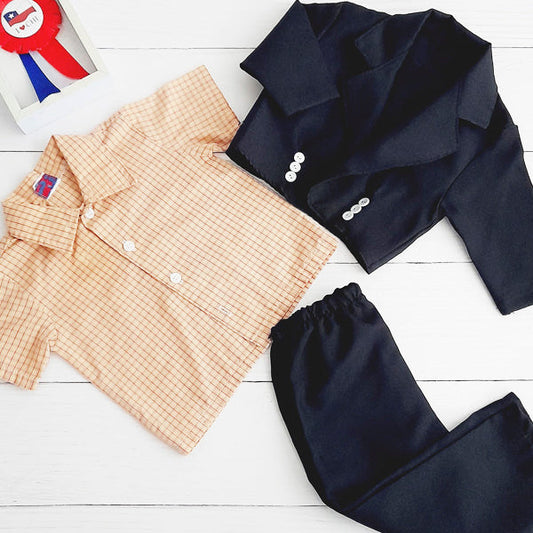 traje de huaso Algodón Multicolor Marca Genérica 3 M Estado Casi tiki