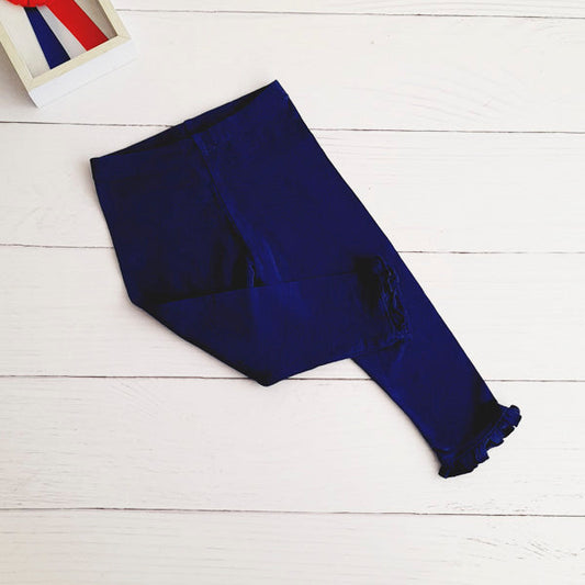 Calza Algodón Azul Marca Otra 9-12 M Estado Tiki taka