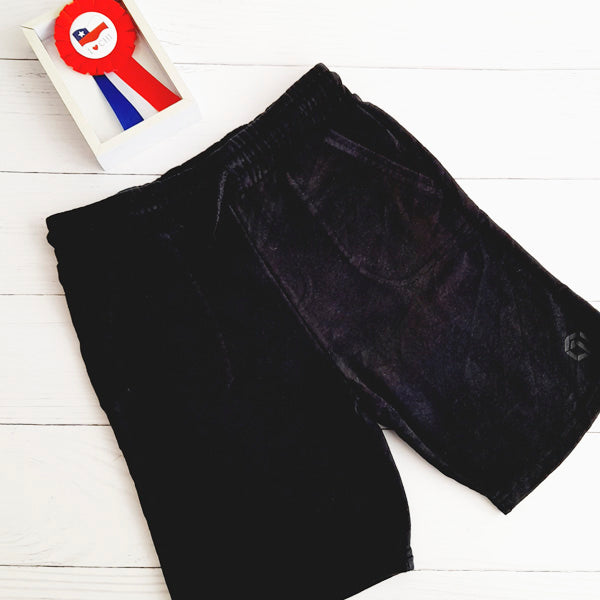 Short Algodón Negro Marca Otra 9 A Estado Tiki taka