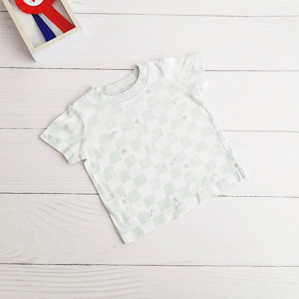 Polera Algodón Diseños Marca Carter's 6 M Estado Tiki taka
