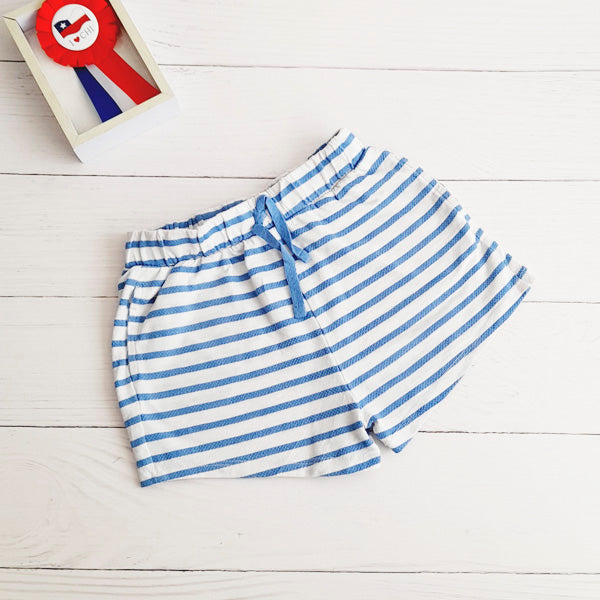 Short Algodón Rayas Marca Primark 5 A Estado Tiki taka