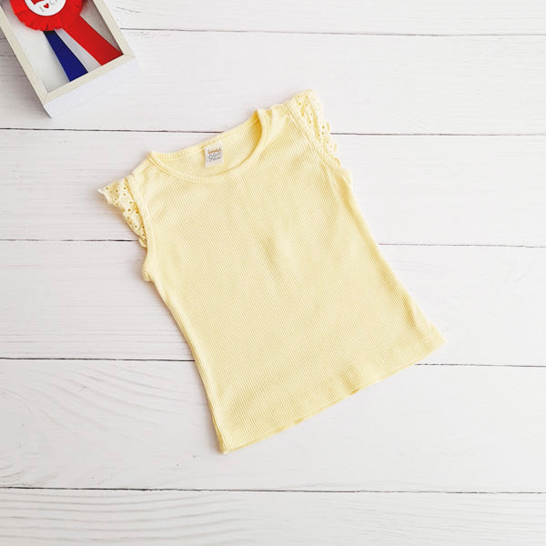 Polera Algodón Amarillo Marca Yamp! 9 M Estado Tiki taka