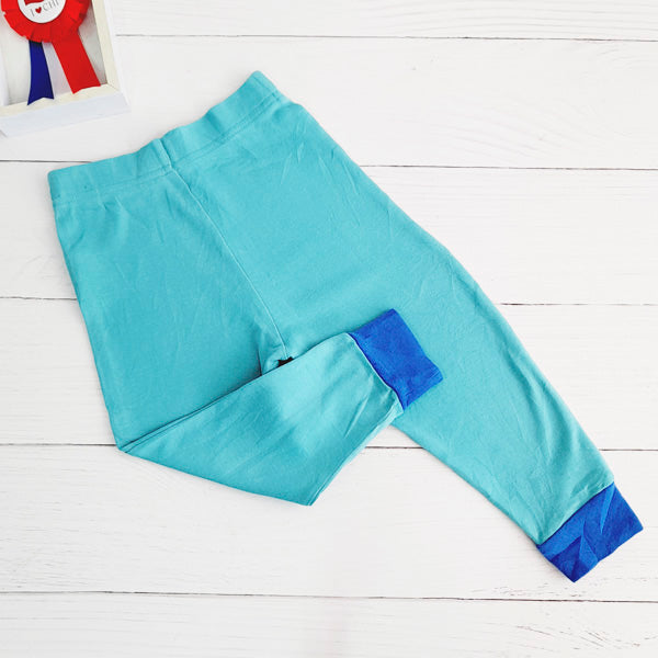 Calza Algodón Verde Marca Otra 18-24 M Estado Tiki taka