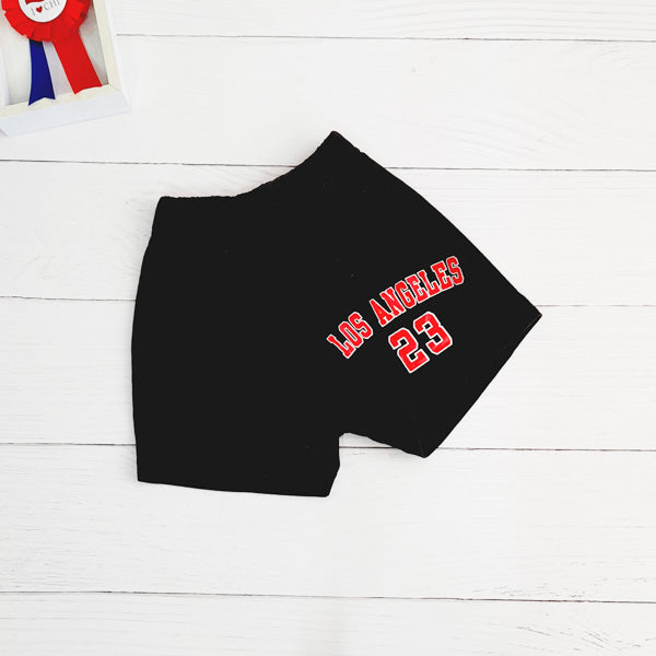 Short Algodón Negro Marca Shein 4 A Estado Tiki taka