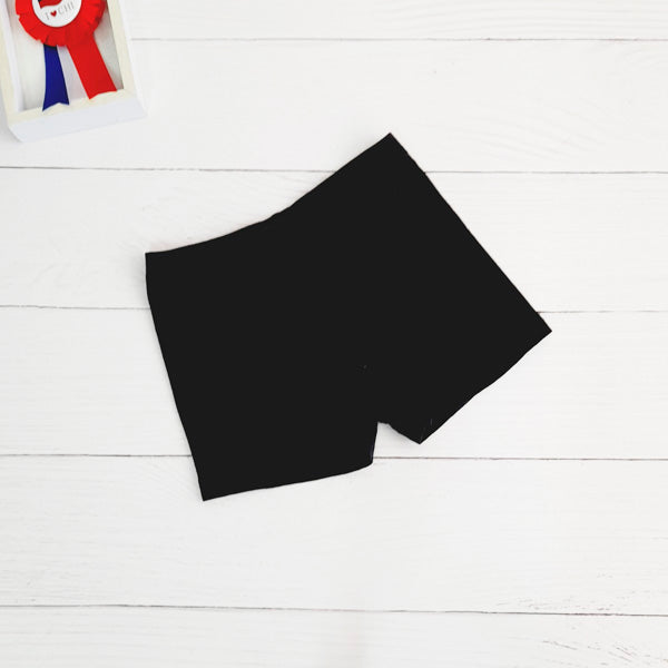 Short Algodón Negro Marca George 5 A Estado Tiki taka