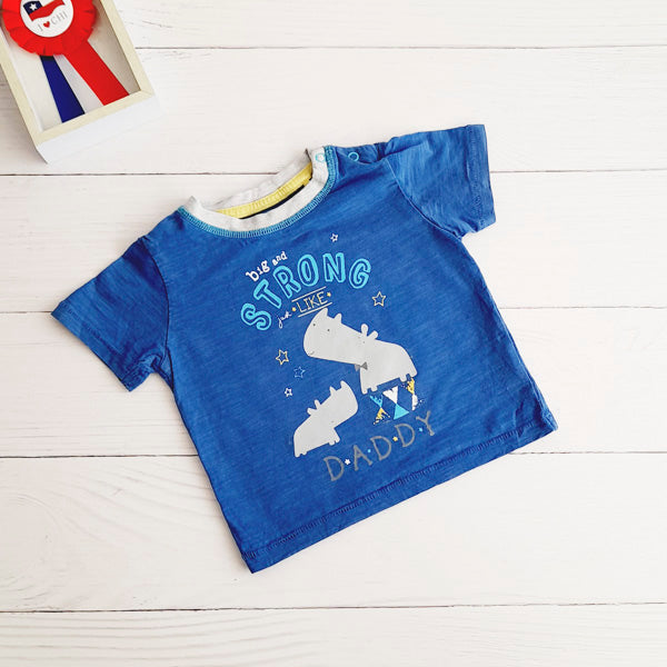 Polera Algodón Diseños Marca Otra 6-9 M Estado Tiki taka