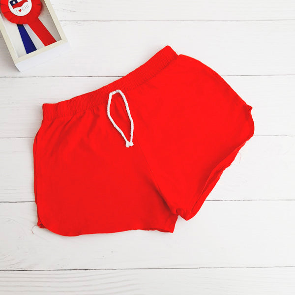 Short Algodón Rojo Marca Otra 10 A Estado Tiki taka