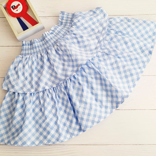 Falda Algodón Multicolor Marca Otra 8 A Estado Casi tiki