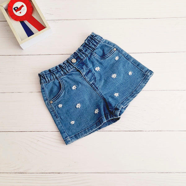 Short Mezclilla Diseños Marca Tribu 3 A Estado Casi tiki