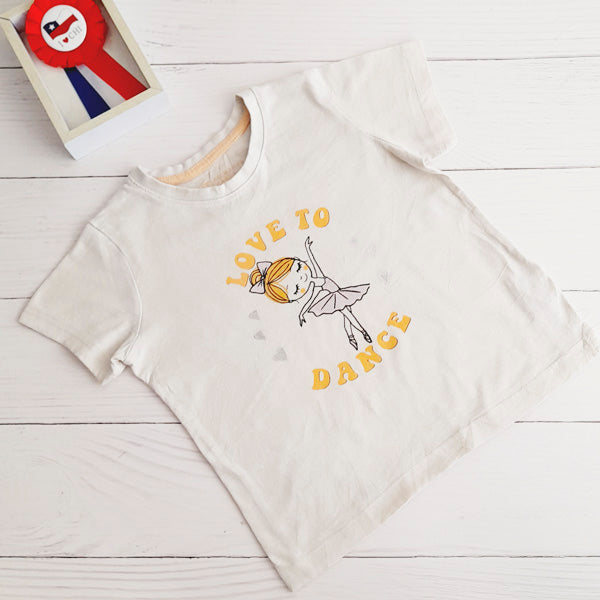 Polera Algodón Diseños Marca Primark 5 A Estado Casi tiki