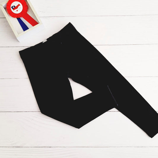 Calza Algodón Negro Marca Otra 4 A Estado Casi tiki