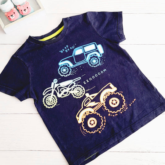 Polera Algodón Diseños Marca Otra 8 A Estado Casi tiki