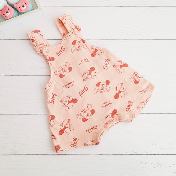 Jardinera Algodón Diseños Marca Disney 6-9 M Estado Casi tiki