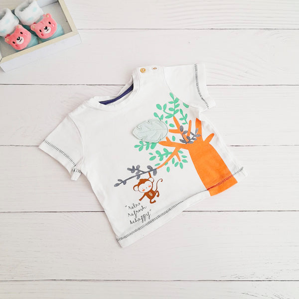 Polera Algodón Diseños Marca Boulevard 6 M Estado Casi tiki