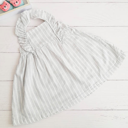 Vestido Algodón Diseños Marca Tribu 18 M Estado Casi tiki