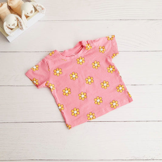 Polera Algodón Diseños Marca Primark 0-3 M Estado Casi tiki