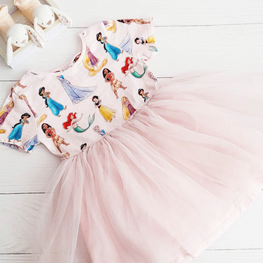 Vestido Algodón Diseños Marca Disney 2 A Estado Tiki taka