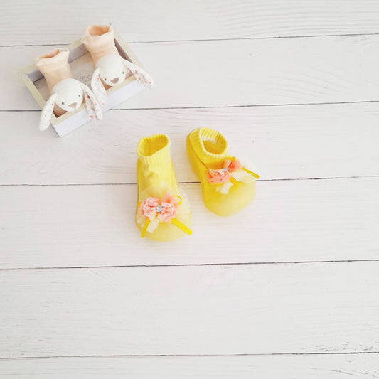 Zapato blando Tela Amarillo Marca Otra 17 Estado Casi tiki